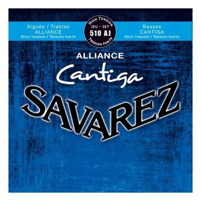 Cordes Guitare Classique Savarez Alliance Cantiga - Tension Normale, Son Clair