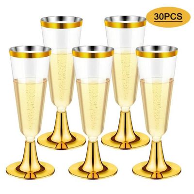 Lot De 12 Flûtes à Champagne Tritan – Incassables, Réutilisables, Sans BPA – Pour Mariage, Fêtes Et Pique-niques