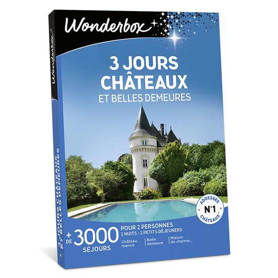 Smartbox Séjour 3 Jours – Gastronomie, Châteaux Et Belles Demeures (Coffret Cadeau)