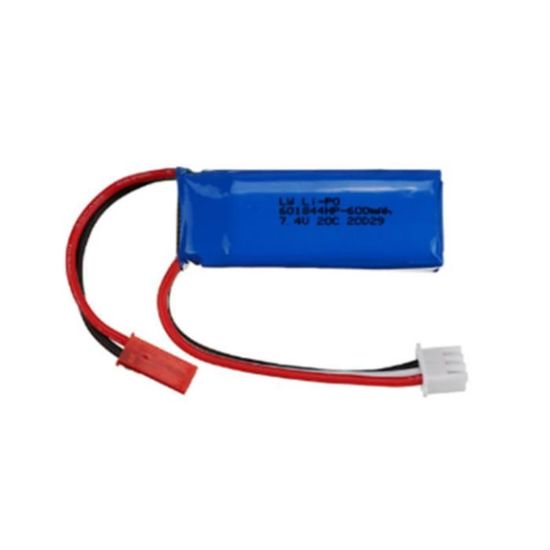 Batterie RC Aereo Dilwe - 2 Pezzi 7.4V 600mAh, Per WLtoys XK A280 Batterie RC Aereo Dilwe - 2 Pezzi 7.4V 600mAh, Per WLtoys XK A280
