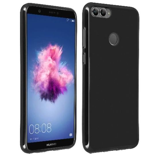 New&Teck Cover Protettiva Per Huawei P Smart 2019 - Silicone TPU Trasparente + Vetro Temperato 9H - 2
