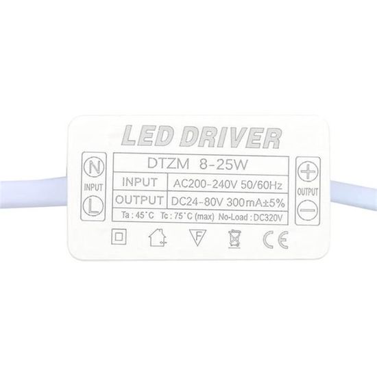 Pilote LED Transformateur 90-250V - Courant Constant - Neuf - Garantie 3 Ans