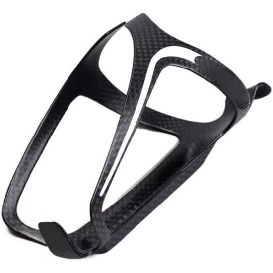 Alomejor Porte-bouteille d'eau pour vélo en fibre de carbone Pleine