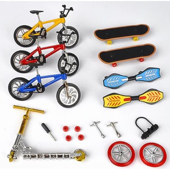 Jouet Bmx A Doigt Finger Bmx Set De 18 Mini Jouets à Doigts
