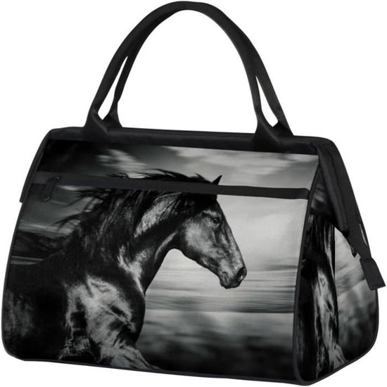 Sac Fourre-tout Personnalisé En Cuir PU Pour Homme Noir Ou Marron - Sac De Voyage De Week-end Avec Initiales Brodées - Canada