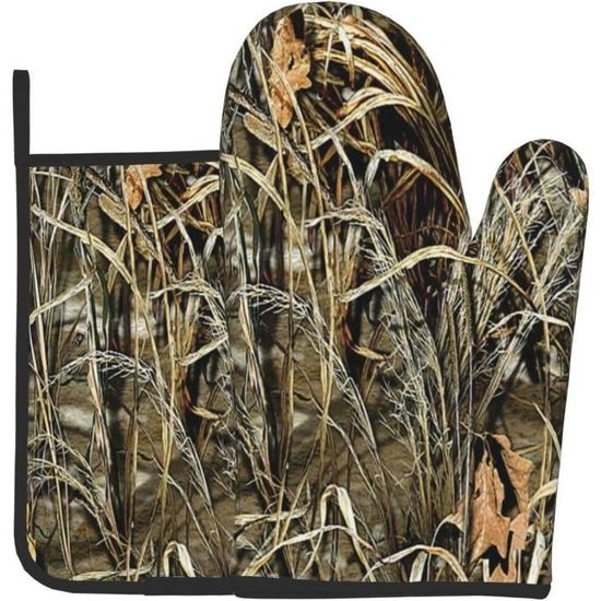 Gants De Cuisine Et Maniques Trèfle Irlandais Et Points Verts Pour