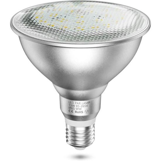 Ampoule Halogène PAR38 E27 120W 24V - Réflecteur Blanc Chaud - Neuf - Attention Tension 24 Volts