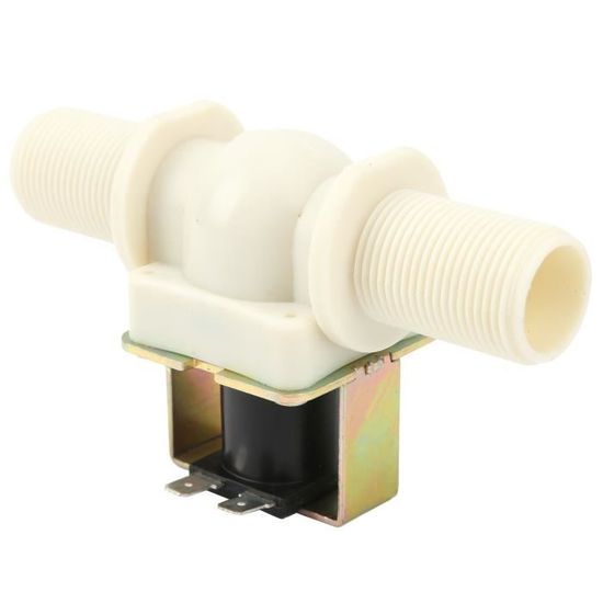 Électrovanne D'Entrée D'Eau Électrique 220VAC G3/4 - Vanne Solénoïde Guidée 1 Voie, 0,02-0,8 MPa, Idéale Pour Systèmes Domestiques