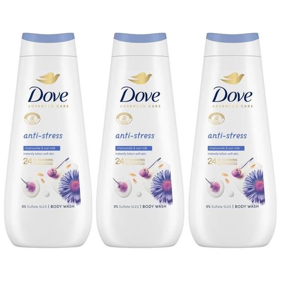 Dove Advanced Care Body Wash AntiStress for 24H Renewing Micromoisture