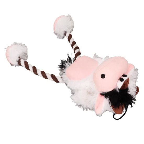 5 Jouets à Mâcher Pour Chiots - Caoutchouc Doux Et Cordes, Jouets Dentition, Interactifs, Soulage Gencives