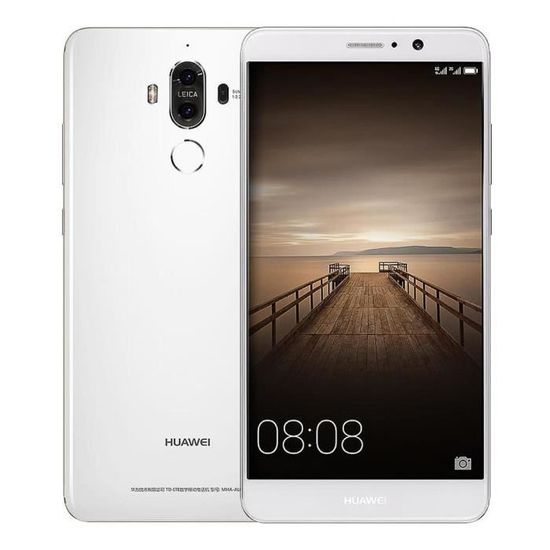 4G Huawei Mate 9 LTE Octa Core 5,9 pouces HD Android 7.0 ID d'empreintes digitales,4+64G