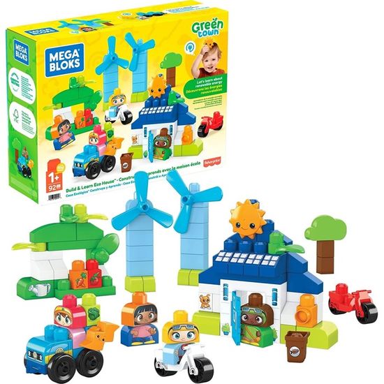 Jeu De Construction - Mega Bloks - Maison écologique Megabloks