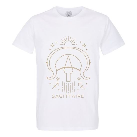 Fabulous T-Shirt Donna Girocollo - Pesce E Costellazione Zodiacale - Stile Bohemien - Blu, Taglia XL