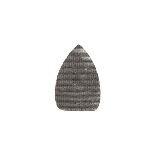 100 Triangles Abrasifs P80 Combo - 105x152 Mm (11 Trous) + 140x90 Mm (5 Trous) - Pour Ponceuse Multifonction Métal Bois