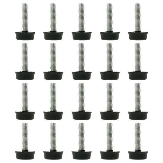 Sourcing Map 4pcs Pieds De Nivellement Meuble Réglable Pied