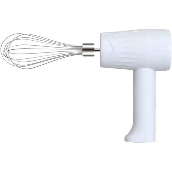 Mousseur à Lait Électrique USB - 3 Vitesses, Double Tête Fouet Et Mousseur, Support Included