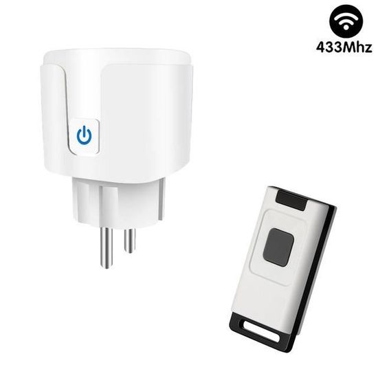 Douille De Lampe Intelligente Programmable Avec Télécommande Sans Fil - Neuf Sous Blister