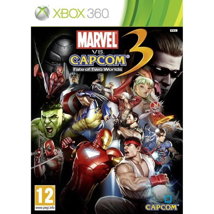 MARVEL VS CAPCOM 3 FATE OF TWO WORLDS / Jeu X360