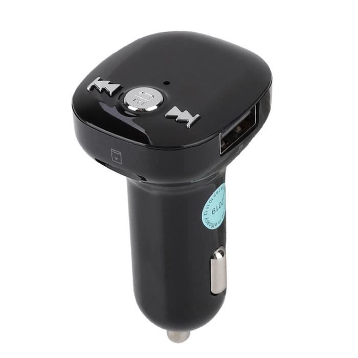 BOYOU Voiture Bluetooth Lecteur MP3 Transmetteur FM émetteur FM