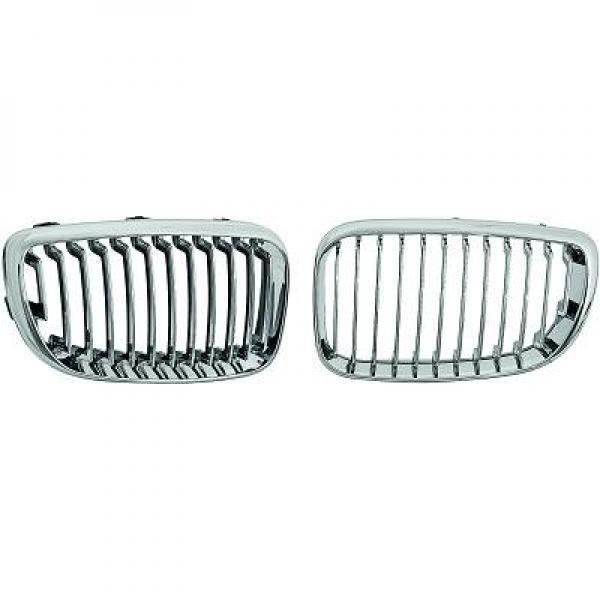 Kit grilles de calandre avant BMW Série 1 (E81/E87/E82/E88) 2007-2011