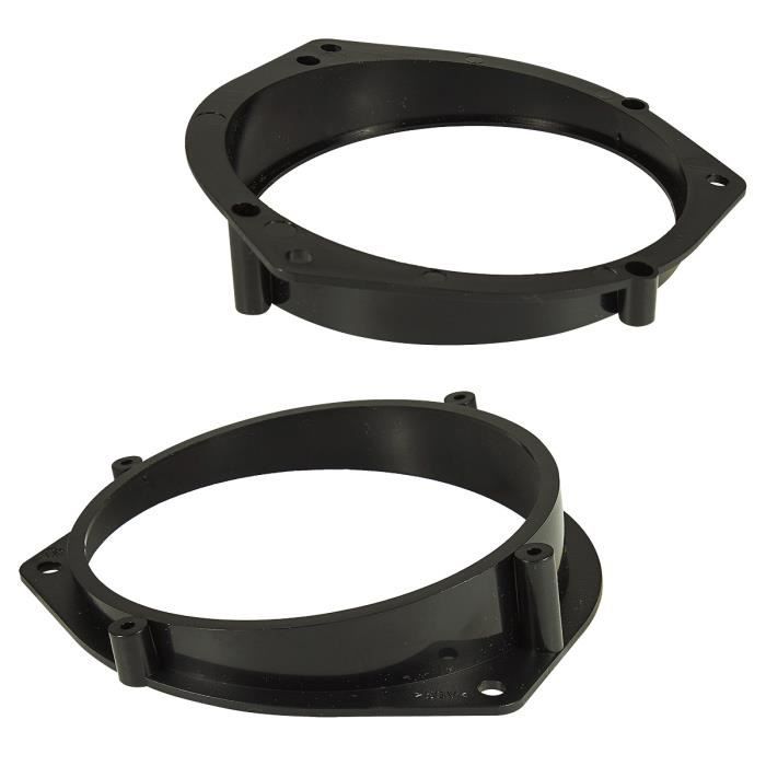 Anneaux de haut-parleur Adaptateurs pour Opel Astra g Omega b Vectra b Vectra b Zafira Porte arrière pour haut-parleur 130mm din