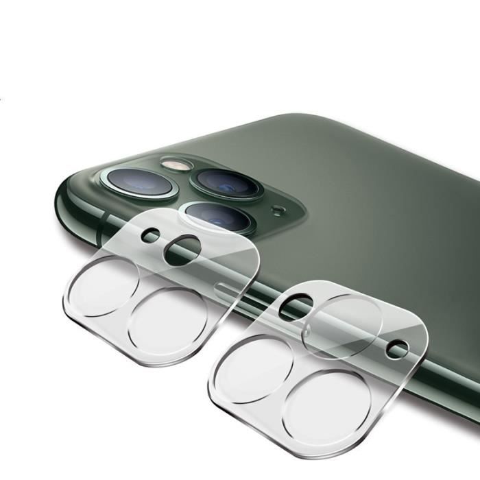 Protection d'objectif de caméra verre trempé pour iPhone 11 Pro Max protecteur d'écran de caméra pour iPhone 11 Pro - JCSGHMA13356