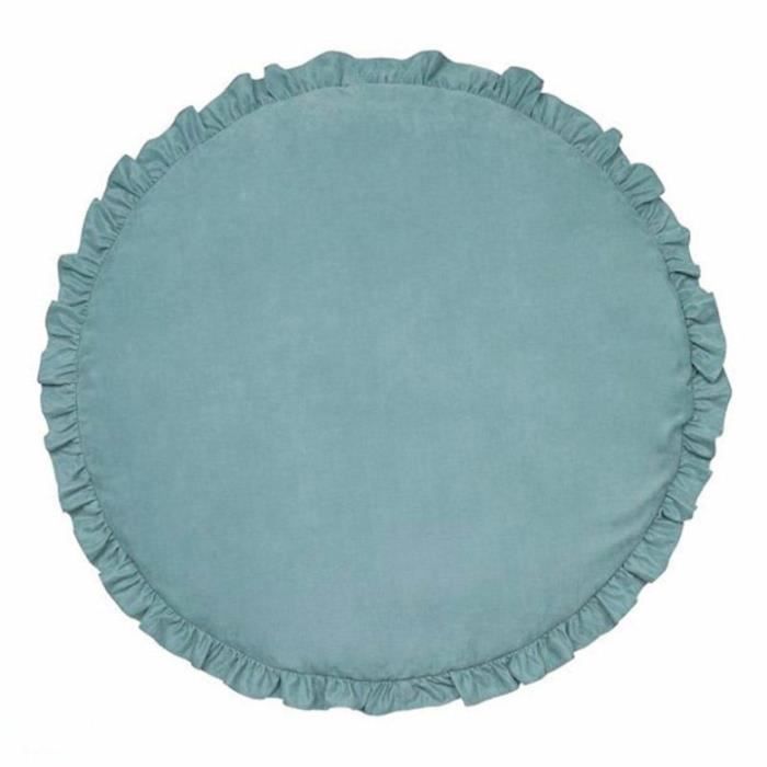Tapis d'éveil,Nordique nouveau né bébé rembourré tapis de jeu doux coton ramper tapis filles jeu tapis rond tapis de sol - Type 4