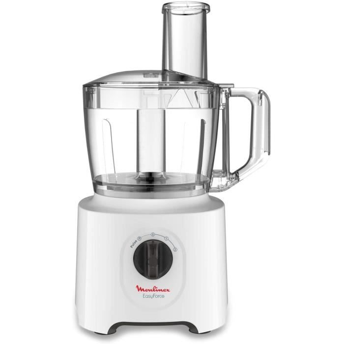 BOL Moulinex FP244110 Robot Multifonction Easy Force 700 W, 5 Accessoires, Bol 2,4 L987