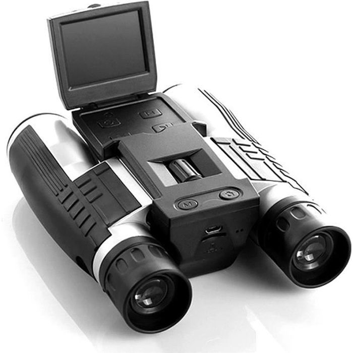 2- LCD Écran 12x32 Zoom Digital Jumelles Caméra vidéo 5MP 1080p HD