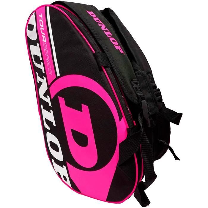 Tour Intro Sac pour raquette de padel Noir-rose fluo