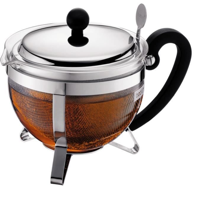 BODUM CHAMBORD Théière avec tamis 1L gris