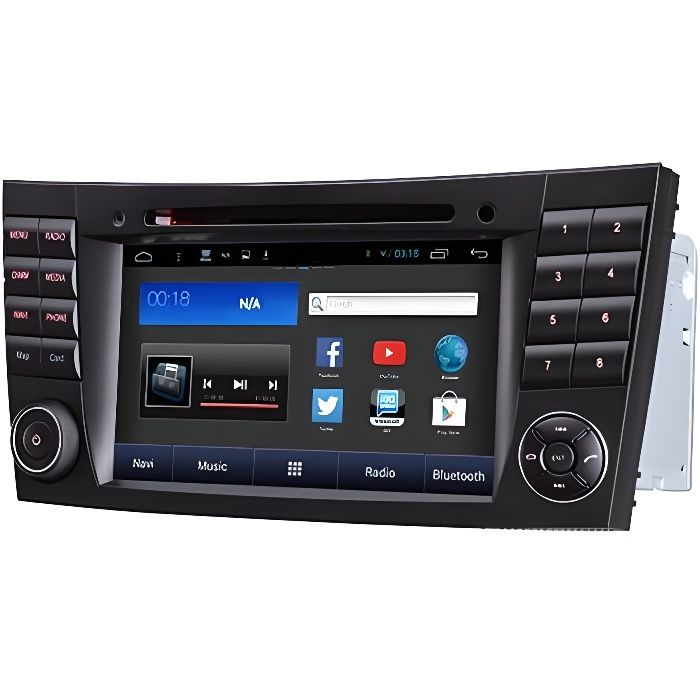 AUTORADIO GPS MERCEDES CLASS E ANDROID