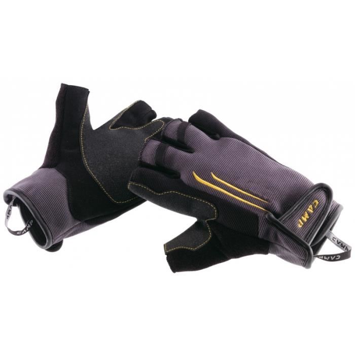 Gants Via Ferrata Camp Start Fingerless Black XL Noir