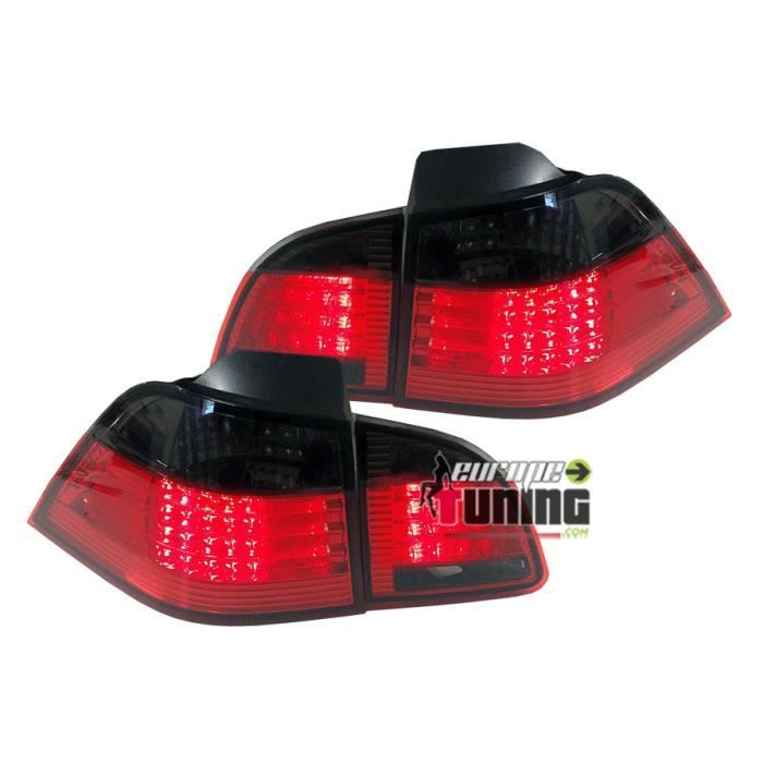 FEUX LED TUNING ROUGE NOIRS BMW SERIE 5 E61 TOURING BREAK 03-07 (00600)