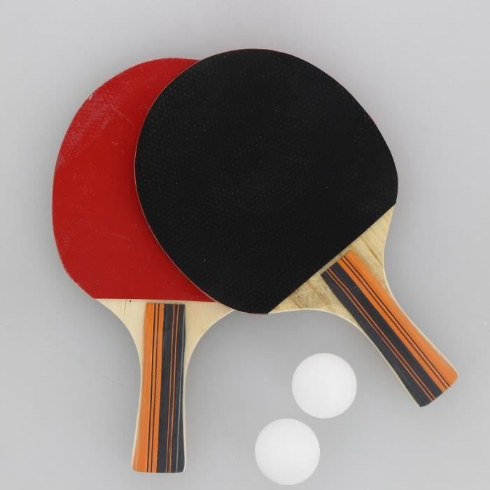 Raquettes Ping Pong x2 avec 2 balles et housse