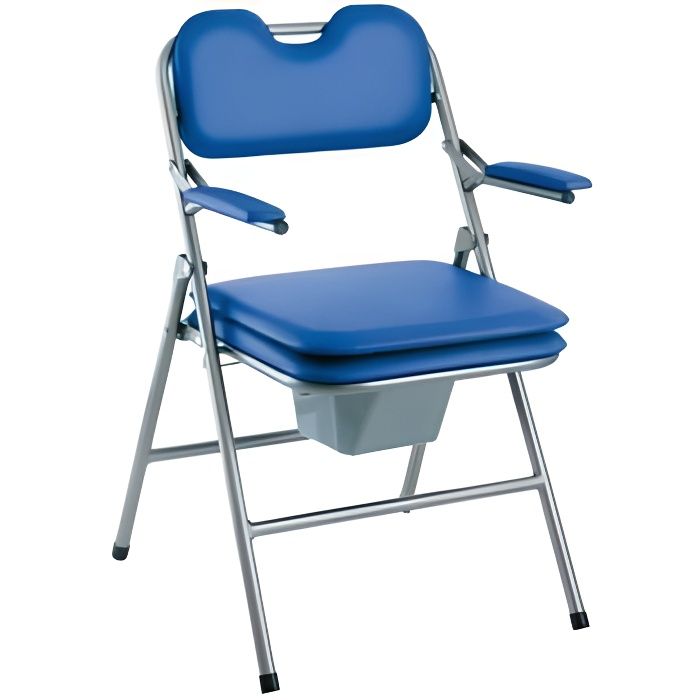 Chaise de toilettes percée pliante Omega H407