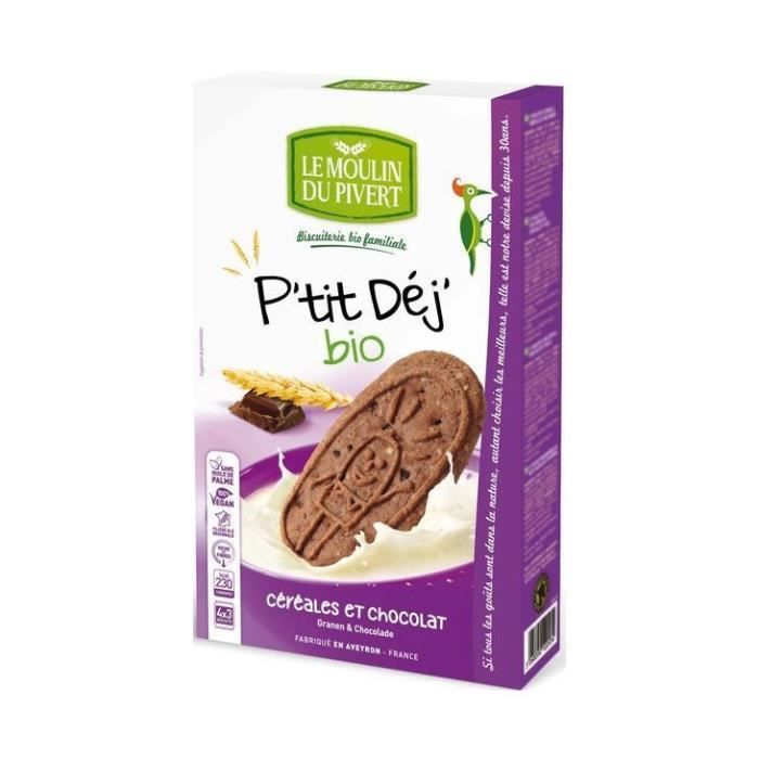 P’tit déj céréales & chocolat 190gr