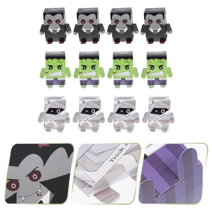 36pcs Creative Party Candy Box Cadeau Boîte de bonbons bonbons cremeux confiserie chocolat