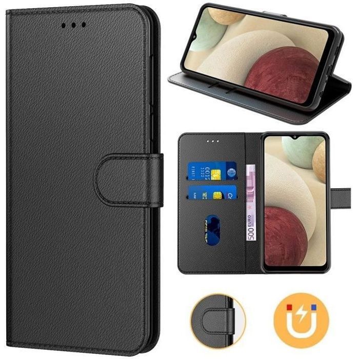 Coque Portefeuille Samsung A12 (6,5\