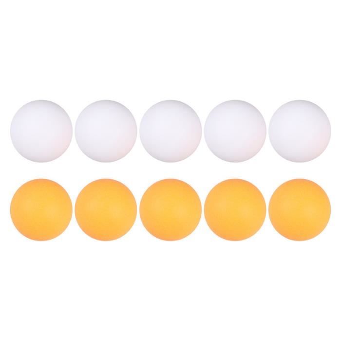 10pcs dans un costume balles de ping-pong de tennis de table durables pour RAQUETTE DE TENNIS DE TABLE - CADRE DE TENNIS DE TABLE