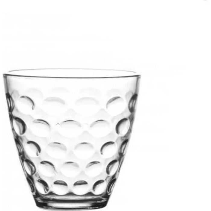Verre à Eau à Boissons ( lot de 12 ) Gobelet à Jus Soda 25 cl Transparent