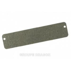 Plaque mica guide ondes l 12.7 x 2.9 cm pour micro ondes WHIRLPOOL 1340377 853841001291 - AVM410/WH