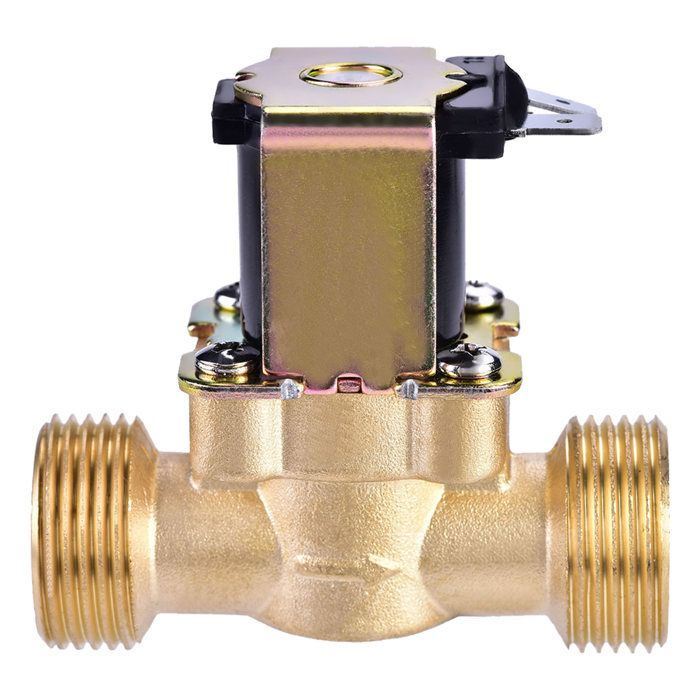 Électrovanne 24V DC Normally Closed 3/8" Quick Connect – Vanne Électrique Pour Purificateur D’Eau En Plastique Robuste