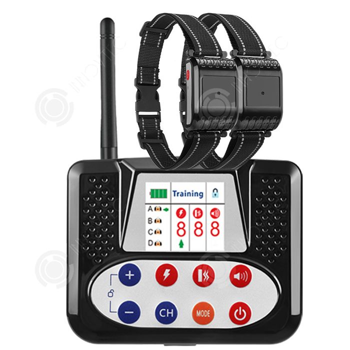 Comparer les prix de INN Collier de Dressage Un à deux 3 Modes Son/Vibration/Choc étanche IPX6 9 Niveaux de Sensibilité Collier de Dressage pour Chiens