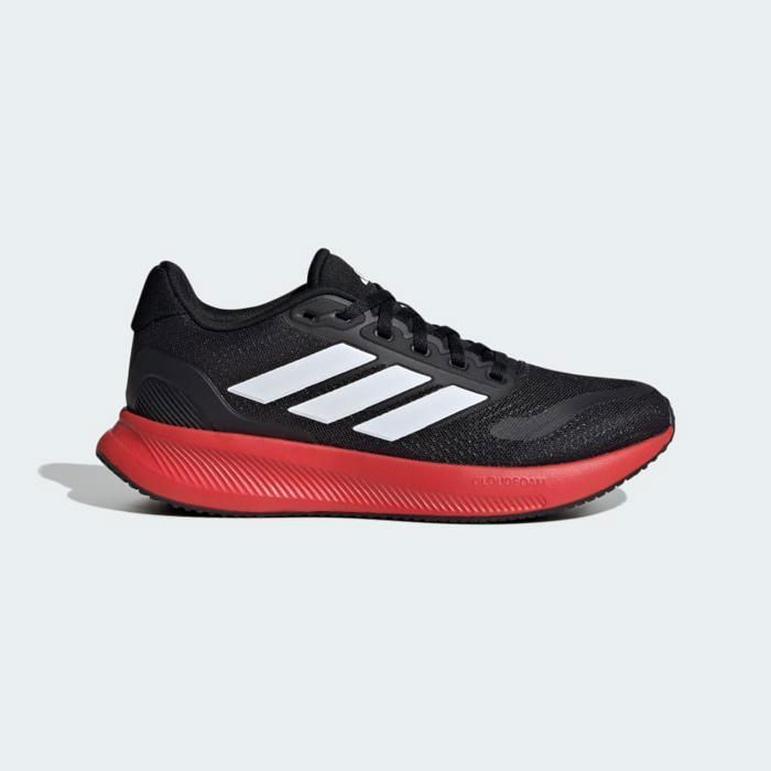 Adidas Basket - Adidas - Runfalcon 5 J - Noir - Femme - Amorti optimal