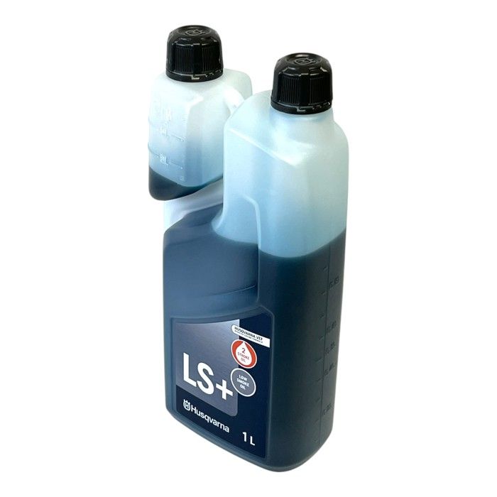 Huile Deux Temps Husqvarna LS+ 1 Litre Faible Fumée Protection Contre Usure