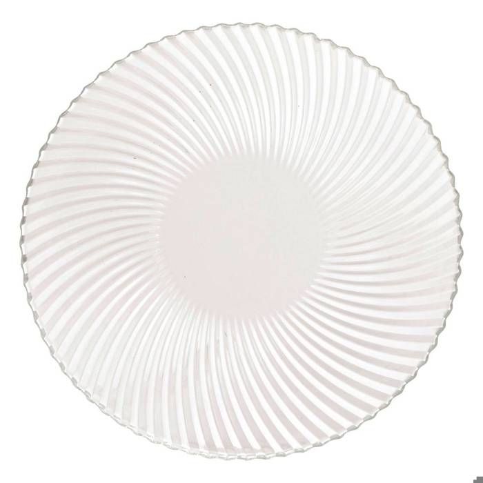Lot de 6 Assiette dessert Odyssee transparent D205xH18cm - Atmosphera Créateur dintérieur Lot de 6 Assiette dessert Odyssee transparent D205xH18cm - Atmosphera Créateur dintérieur