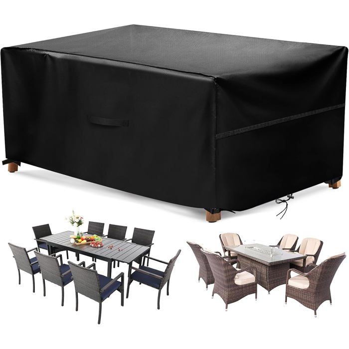 Housse de protection - YYV - Housse Salon de Jardin - 210D Oxford - Imperméable - 180x120x74cm