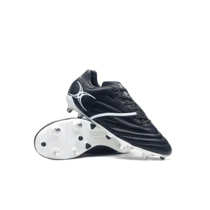Chaussures de rugby Gilbert X20 Power6S - noir/blanc Chaussures de rugby Gilbert X20 Power6S - noir/blanc