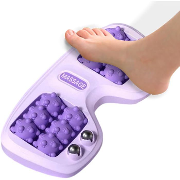 Hqunjikp Balle de massage pour pieds, relaxation, rouleau de point de